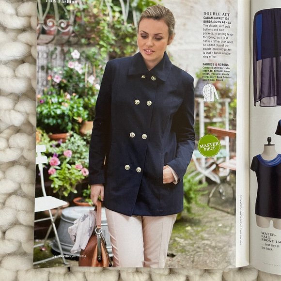 Burda Style Magazine 02/2014 English Uncut Sewing Patterns. - Picture 9 of 10